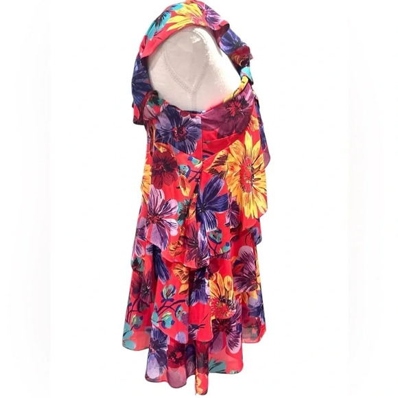 NWT Milly Lexi Wildflower Dress Mini Floral Size 2 - Picture 7 of 12